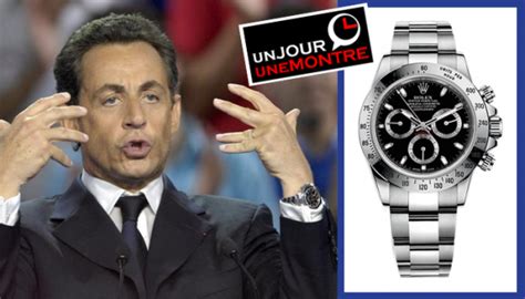 citation sarkozy rolex|sarkozy rolex daytona.